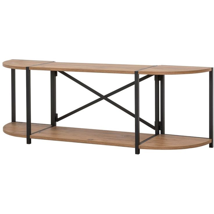 TV-taso Linento Furniture Sky Rafix, ruskea