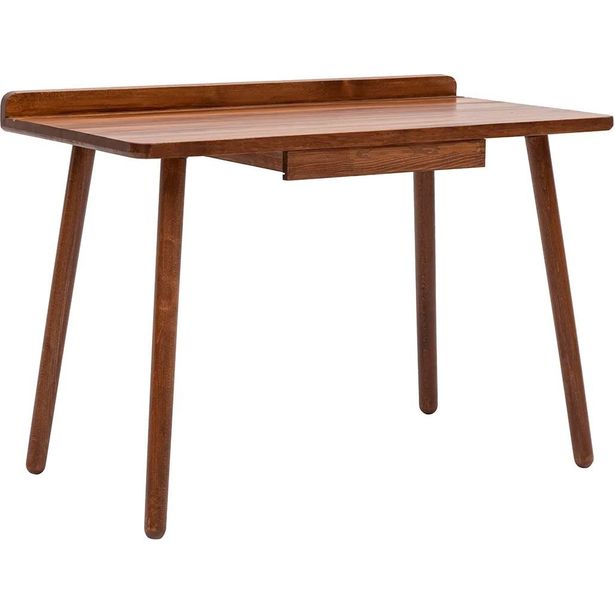 Työpöytä Linento Furniture Novak tumma/pähkinä