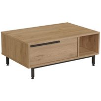 Sohvapöytä Linento Furniture ON2-S, ruskea