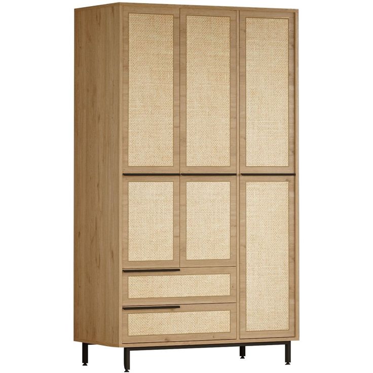 Vaatekaappi Linento Furniture ON15-SU, ruskea