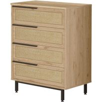 Lipasto Linento Furniture ON17-SU, ruskea