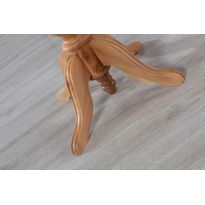 Ruokapöytä Linento Furniture Albero154, Ø100cm, ruskea