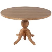 Ruokapöytä Linento Furniture Albero155, Ø120cm, ruskea