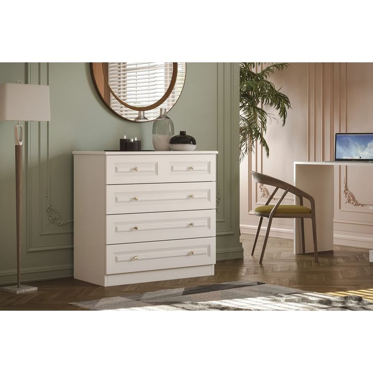Lipasto Linento Furniture Inci 1802 valkoinen