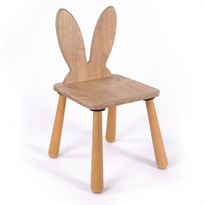 Lasten tuoli Linento Furniture Pupu 4, vaaleanruskea