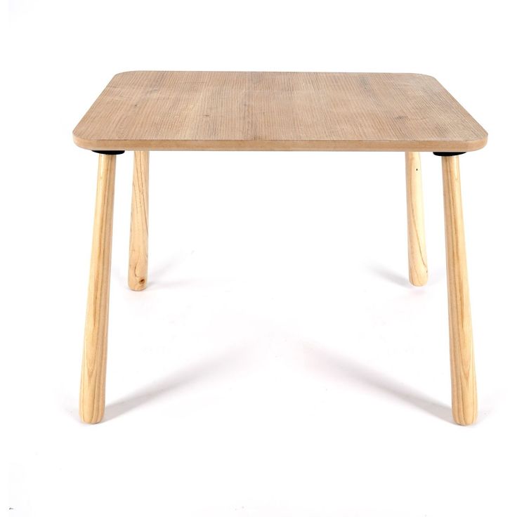 Lasten pöytä Linento Furniture BLTYZ-AKTV051, vaaleanruskea