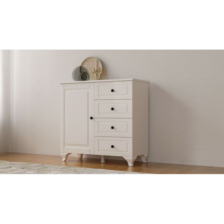 Lipasto Linento Furniture Rb-044-01, 87x87cm, mattavalkoinen