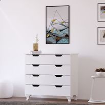 Lipasto Linento Furniture Rb-162, 86x86cm, mattavalkoinen
