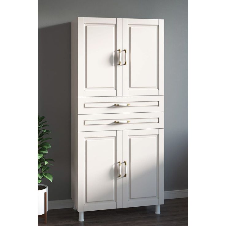 Kaappi Linento Furniture Rb-057, 70x180cm, mattavalkoinen