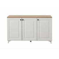 Senkki Linento Furniture Tuvalle 011 valkoinen/tammi