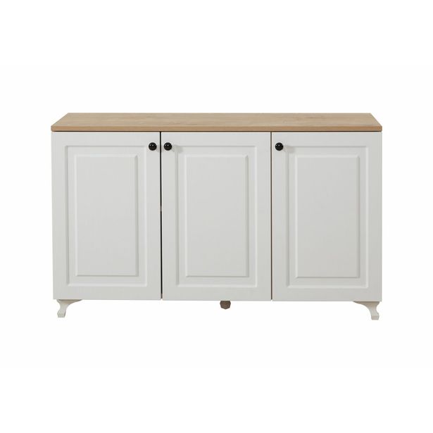 Senkki Linento Furniture Tuvalle 011 valkoinen/tammi