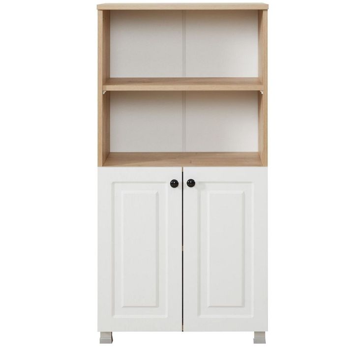 Kaappi Linento Furniture Tuvalle 017 valkoinen/tammi