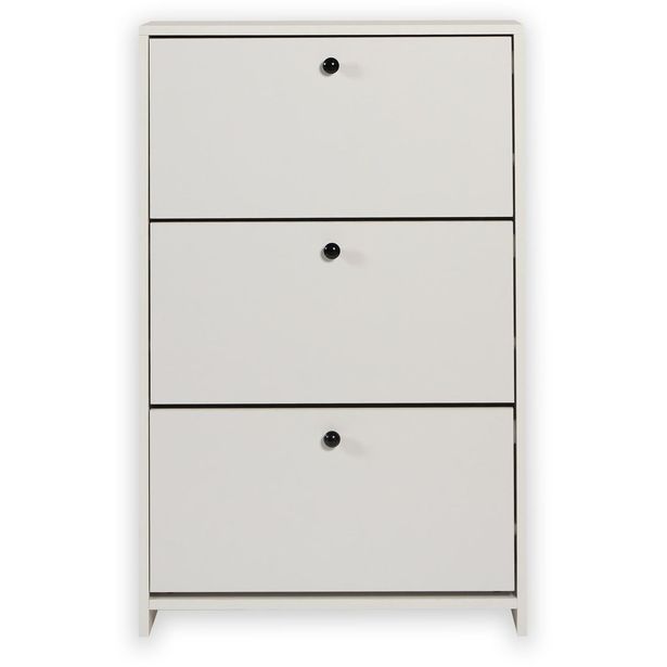Kenkäkaappi Linento Furniture Tuvalle 022 valkoinen