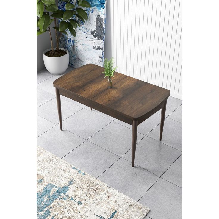 Ruokapöytä Linento Furniture Zen, 132x80cm