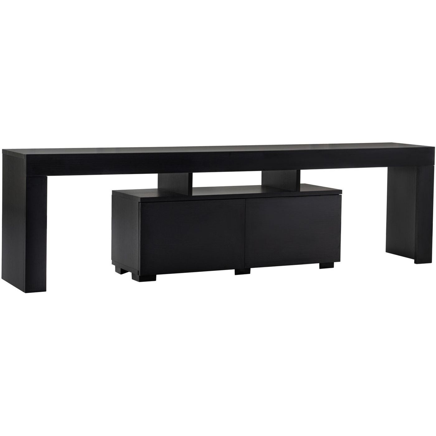 TV-taso Linento Furniture Enclave 180cm musta puu