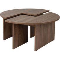 Sohvapöytä Linento Furniture Moira Ø90cm 2-osainen
