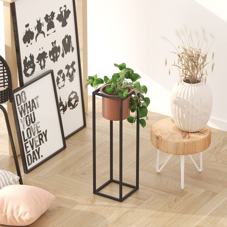Jalallinen kukkaruukku Linento Furniture GED-023