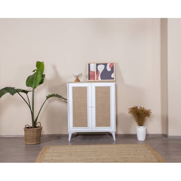 Senkki Linento Furniture Mount, 90x105, ruskea/valkoinen