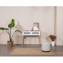 Lipasto Linento Furniture Goose, 95x100cm, ruskea/valkoinen
