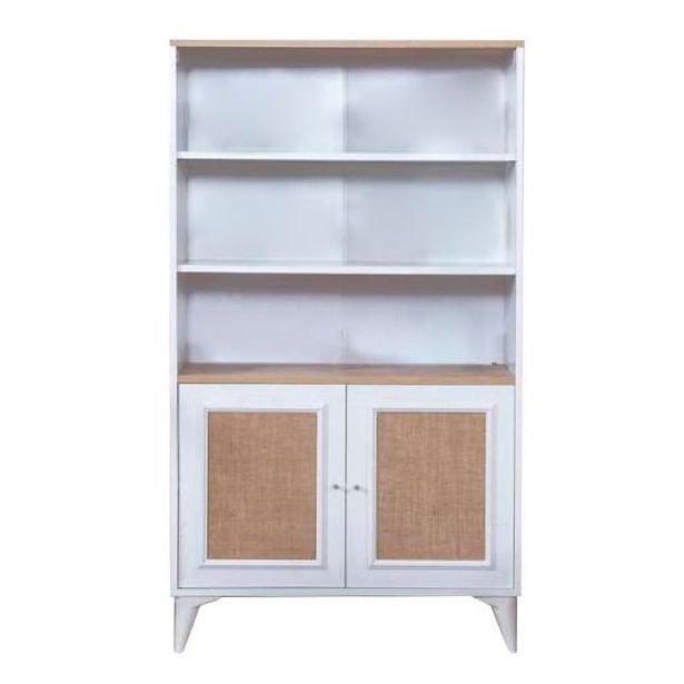 Kirjahylly Linento Furniture Mount, 90x158cm, ruskea/valkoinen