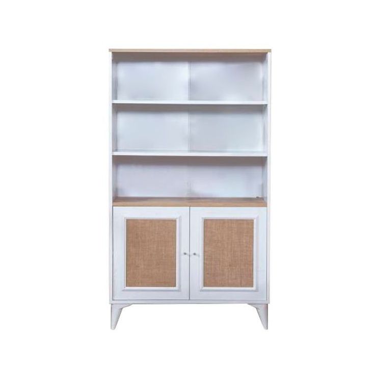Kirjahylly Linento Furniture Mount, 90x158cm, ruskea/valkoinen