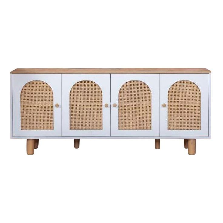 Senkki Linento Furniture Bohem, 180x80cm, ruskea/valkoinen