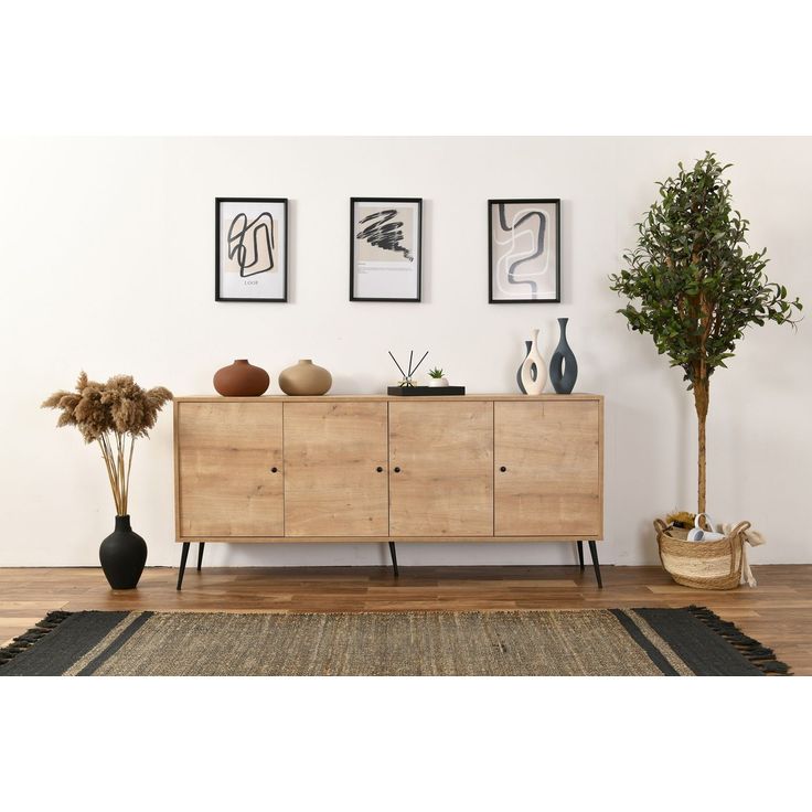 Senkki Linento Furniture Calvin, 180x80cm, ruskea