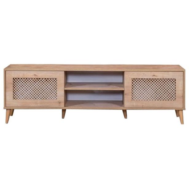 TV-taso Linento Furniture Goose, leveys 180cm, ruskea