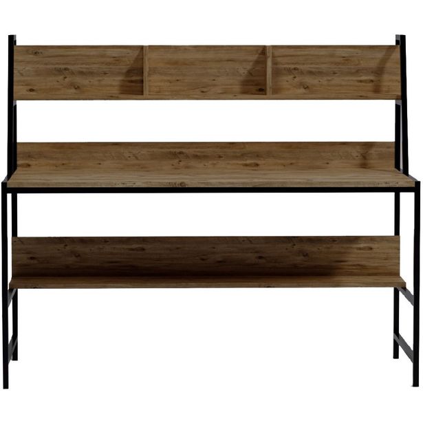 Työpöytä Linento Furniture Demir L199 tammi