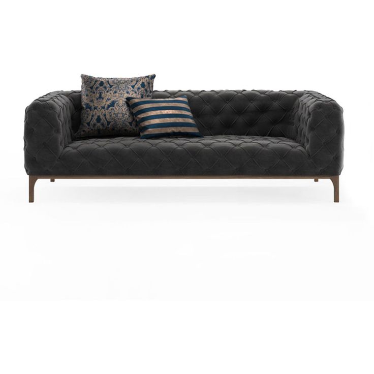 Sohva Linento Furniture Fashion, 2-istuttava, harmaa