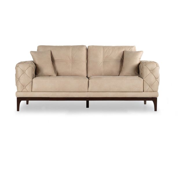 Sohva Linento Furniture Lale, 2-istuttava, beige