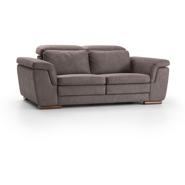 Sohva Linento Furniture Mardini, 2-istuttava, ruskeanharmaa