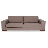 Sohva Linento Furniture Nplus, 3-istuttava, ruskea