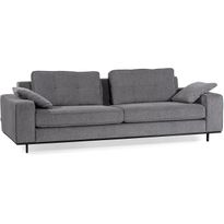 Sohva Linento Furniture Armi, 3-istuttava, harmaa