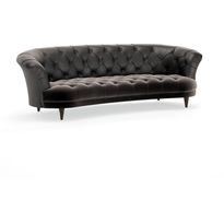 Sohva Linento Furniture Dolmabahce, 3-istuttava, ruskea