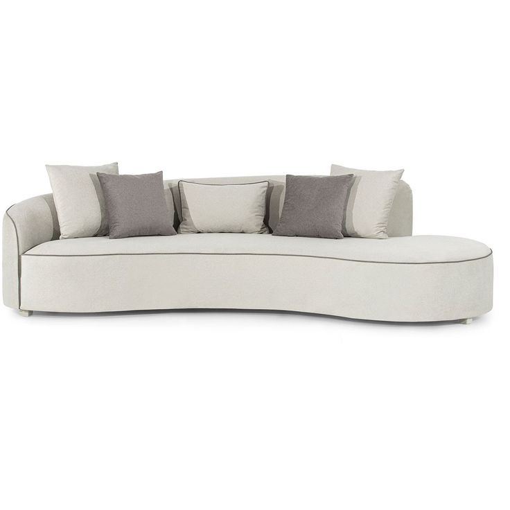 Kulmasohva Linento Furniture Cloud, vaaleanharmaa