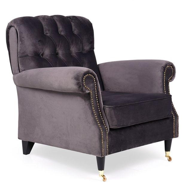 Nojatuoli Linento Furniture Lounge, antrasiitti