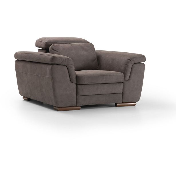 Nojatuoli Linento Furniture Mardini, ruskeanharmaa