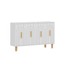 Senkki Linento Furniture Tiger, leveys 120cm, valkoinen, Verkkokaupan poistotuote