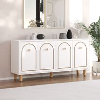 Senkki Linento Furniture Midmod, 150x73cm, valkoinen
