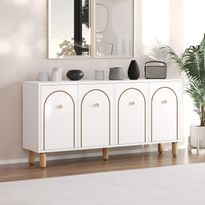 Senkki Linento Furniture Orion, 150x73cm, valkoinen