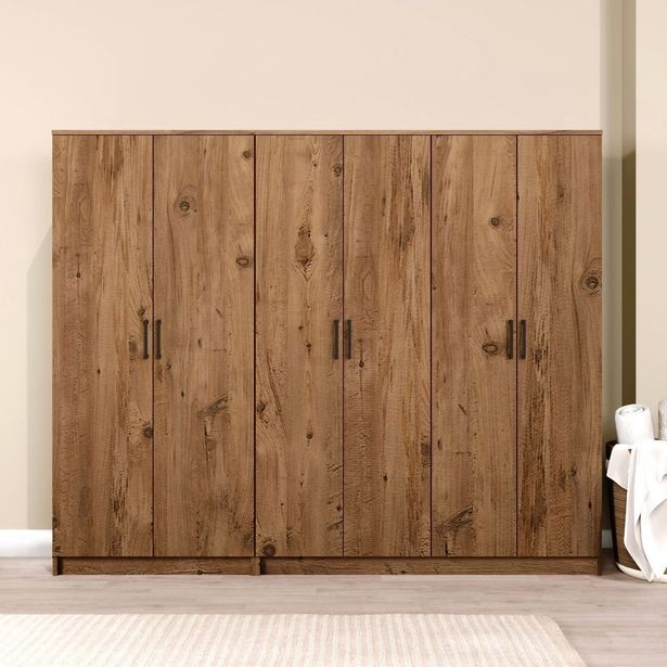 Vaatekaappi Linento Furniture Kardelen, 220x180cm