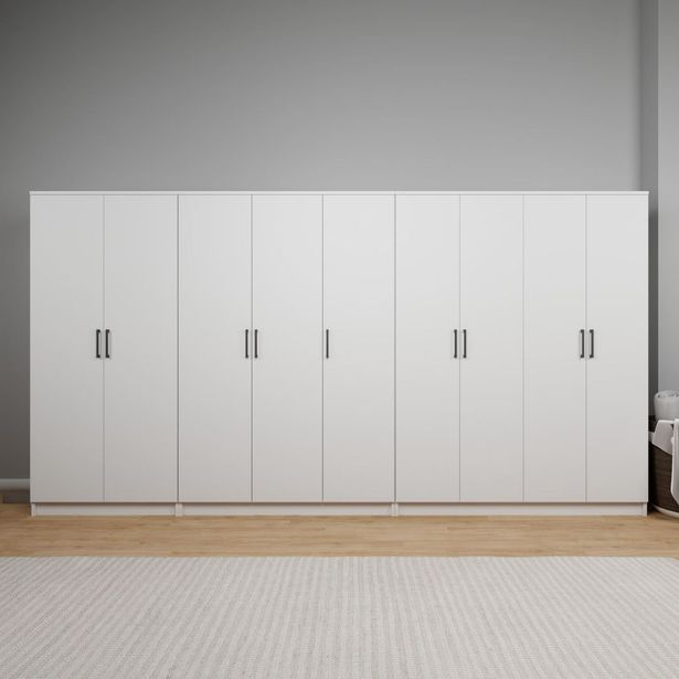 Vaatekaappi Linento Furniture Kardelen, 340x180cm