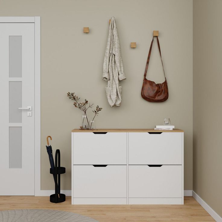 Kenkäkaappi Linento Furniture Duru - 1750, mattavalkoinen