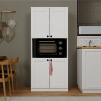 Aamiaiskaappi Linento Furniture Lucas, valkoinen
