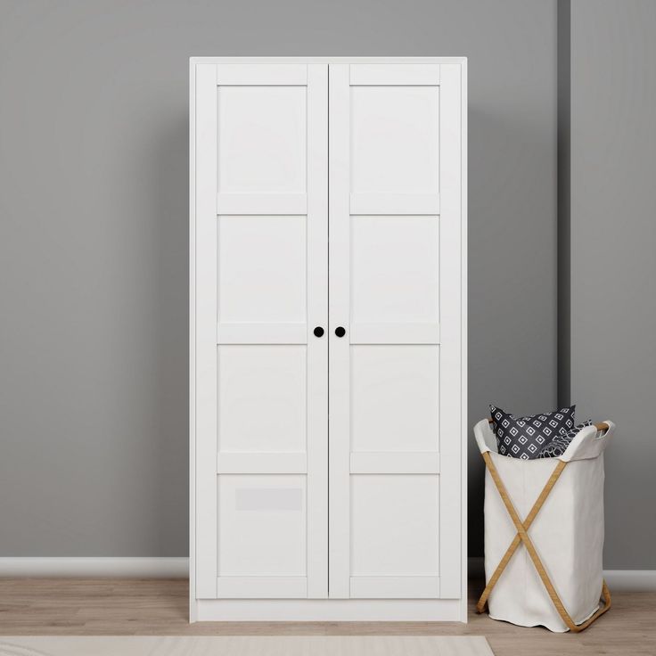 Kaappi Linento Furniture Lucas 5, valkoinen