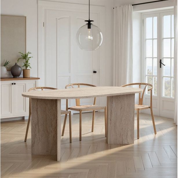 Ruokapöytä Linento Furniture Sablin, 180x89.5cm