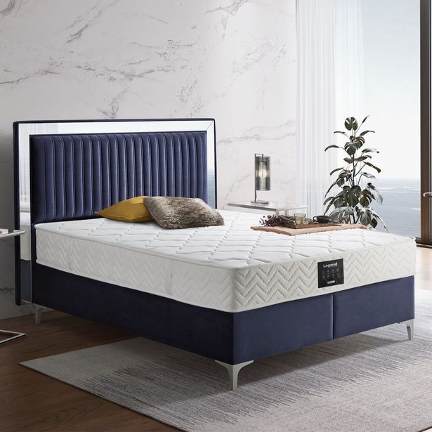 Joustinpatja Linento Furniture Legend Pocket valkoinen