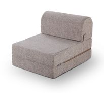 Vuodetuoli Linento Furniture Magic bukleekangas vaaleanruskea