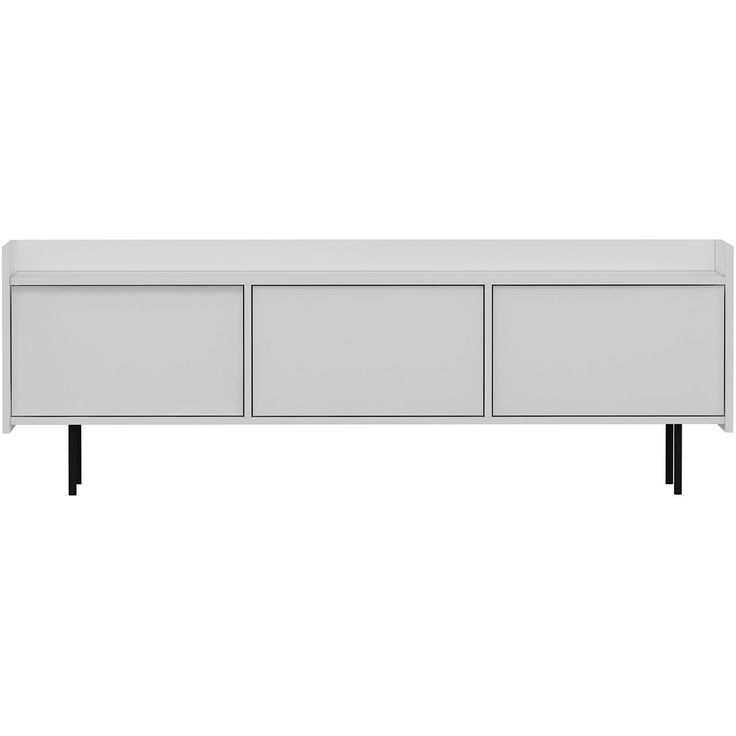 TV-taso Linento Furniture Atlas valkoinen
